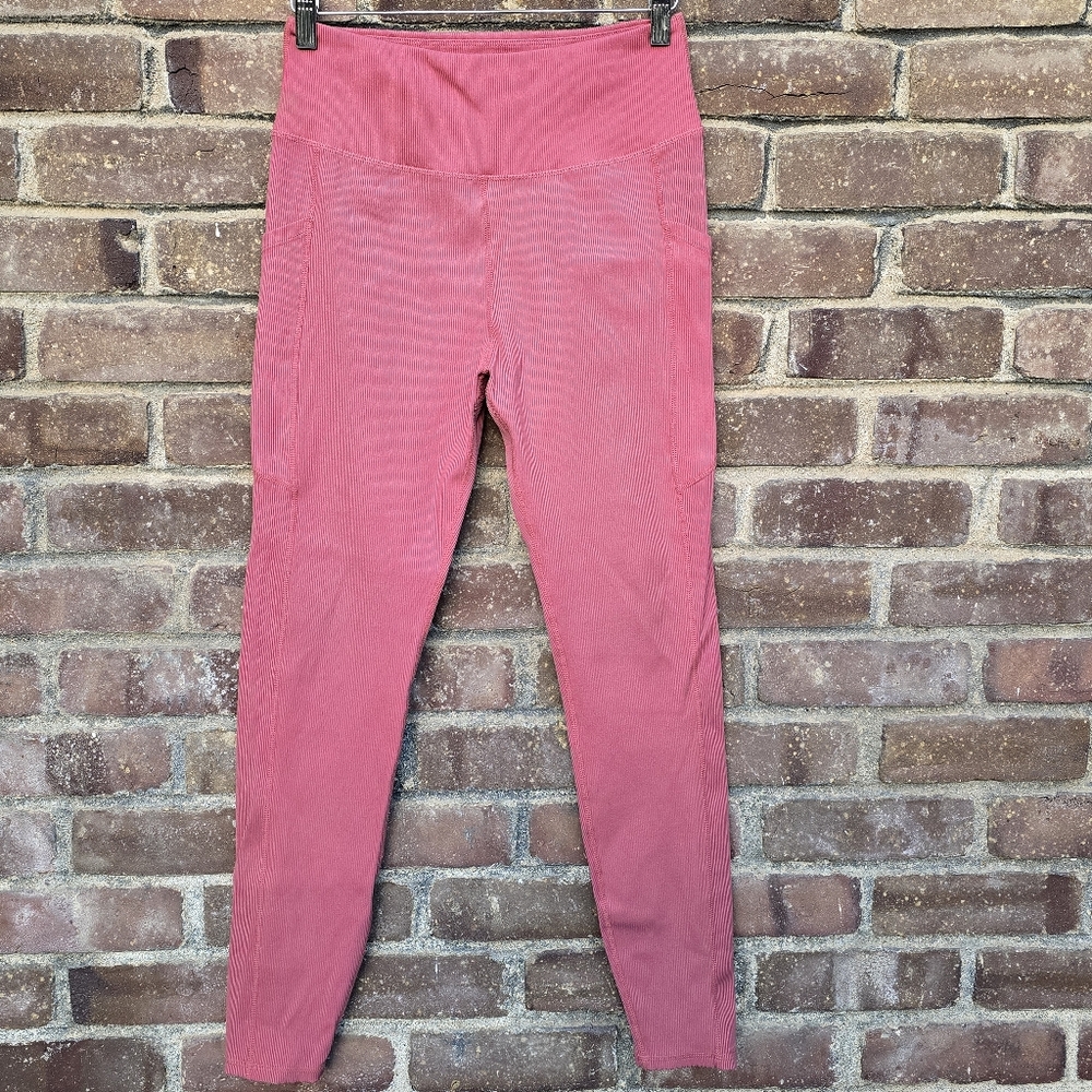 CALI High Waist Pocket Sports Leggins Sz L